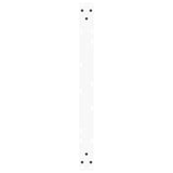 Coffee Table Legs V-Shape 2 pcs White 70x cm Steel 4012617