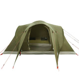 Family Tent Dome 6-Person Olive Green Waterproof 4009464