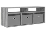 Lowboard with Drawer Grey Sonoma 72 x 22.5 x 38 cm 8000577