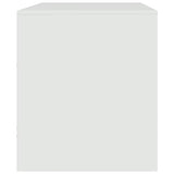 TV Cabinet White 67x39x44 cm Steel 841749