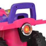 Children's Ride-on ATV with Sound and Light Pink and Purple 10141