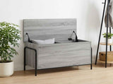 Storage Box Grey Sonoma 80 x 40 x 49.5 cm Engineered Wood 8013677