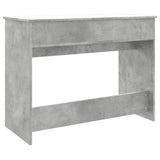 Dressing Table with Mirror Concrete Grey 100x45x76 cm 840698