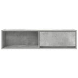 TV Cabinet Concrete Grey 100x31x25.5 cm Engineered Wood 861478