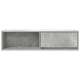 ZNTS TV Cabinet Concrete Grey 100x31x25.5 cm Engineered Wood 861478