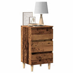 ZNTS Bedside Cabinet Old Wood 40x35x69 cm Engineered Wood 856420