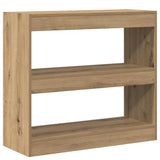 Book Cabinet/Room Divider Artisan Oak 80x30x72 cm 856815