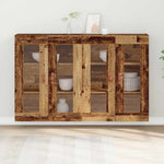 Wall Mounted Cabinet 2 pcs Old wood 69.5 x 34 x 90 cm 3334299