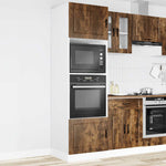 Oven Cabinets 2 pcs Porto Smoked Oak Engineered Wood 3315056