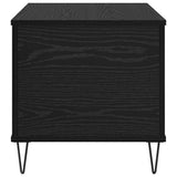 Coffee Table Black Oak 60 x 44.5 x 45 cm Engineered Wood 882671