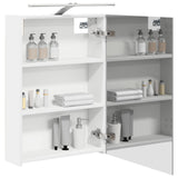Bathroom Mirror Cabinet White 50 x 14.5 x 70 cm Engineered wood 889047