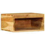 Wall-mounted TV Cabinets 2 pcs Solid Wood Acacia 4017472