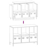 Sideboard Anthracite 101.5x39x73.5 cm Cold-rolled Steel 851366