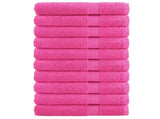 Premium Sauna Towels SOLUND 10 pcs Pink 80x200 cm 600 gsm 137532
