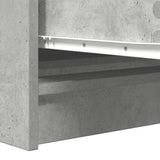 Sideboard Concrete Grey 100x35x76 cm Engineered Wood 3328501