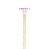 Rope 100% Sisal 3 mm 2000 m 155007