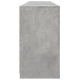 Sideboard with LED Lights Concrete Grey 162x37x67 cm 3208998