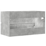 ZNTS Bathroom Hanging Cabinet Concrete Grey 80x38.5x45 cm Engineered Wood 856245