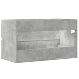 Sink Cabinet Concrete Grey 90x38.5x45 cm Engineered Wood 856248