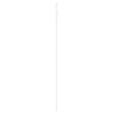 Sliding Door White 78 x 211 cm Solid Pine Wood and Glass 3332218
