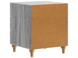 Bedside Cabinet Grey Sonoma 43x 41 x 66.5 cm Engineered Wood 894101