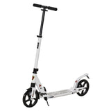 Folding Kick Scooter, Adjustable Ride On Scooter with 200mm Big Wheels and Double Shock Absorption, T3398P376754