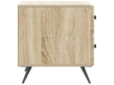 Bedside Cabinet Sonoma Oak 43 x 34.5 x 47.5 cm Engineered Wood 895449