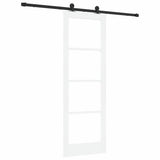 Sliding Door ORKDAL White and Black 73.5 x 211 cm 3332018