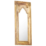 321650 Mirror 50x3x110 cm Solid Mango Wood