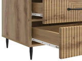 Bedside Cabinet Artisan Oak 43 x 41 x 66.5 cm Engineered Wood 894794