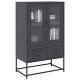 Highboard Anthracite 68x39x111.5 cm Steel 853364