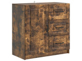 Sideboard Smoked Oak 66 x 34.5 x 87 cm Engineered Wood 895780