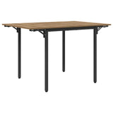Extendable Dining Table 120 x 81.5 x 75 cm Engineered Wood 8006120