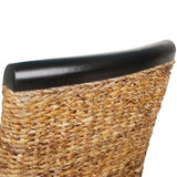 Dining Chairs 4 pcs Abaca and Solid Mango Wood 274198