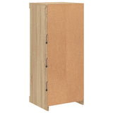 Sideboard with LED Lights Sonoma Oak 41x37x100 cm 836730