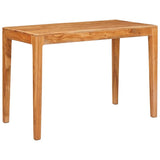 Dining Table Brown 110 x 55 x 76 cm Solid Acacia Wood 42003314