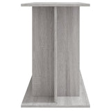 Aquarium Stand Grey Sonoma 120x40x60 cm Engineered Wood 833597