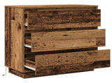 Bedside Cabinet Old Wood 71 x 34.5 x 75 cm Engineered wood 869640