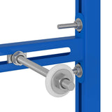 Bathroom Wall Support Height Adjustable Blue 50 x 3 x 112 cm 4106574