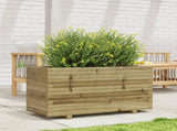 Garden Planter 90x40x49.5 cm Impregnated Wood Pine 847377