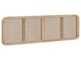 Headboard with Headboard Natural 140 x 55 x 3 cm Rattan 42011564