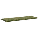 2-Piece Bench Cushions SOEST 2 pcs 100% Polyester Leaf Design 949415
