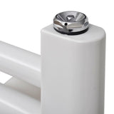 Bathroom Central Heating Towel Rail Radiator Straight 600 x 1160 mm 140844