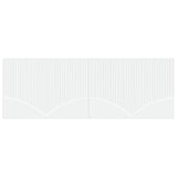 Wall-Mounted Headboard HOORN White Engineered Wood 897395