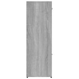 Book Cabinet Grey Sonoma 90x30x90 cm Engineered Wood 815550