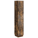 Cabinet Set 2 pcs Smoked Oak Engineered Wood 3416795