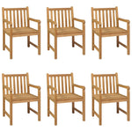 ZNTS 7 Piece Garden Dining Set Solid Teak Wood 3059947