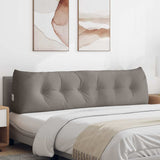 Back Pillow Taupe 180 x 24 x 50 cm Fabric 42014563