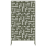 Privacy Screen Olive 100 x 50 x 180 cm Steel 868552