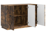 Sideboard Smoked Oak 89 x 34.5 x 77 cm Engineered Wood 895340